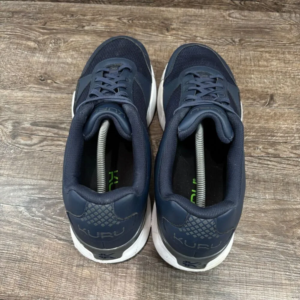 Kuru Quantum 2 Shoes Men's 14 Wide Indigo Blue Slate Gray Walking Running